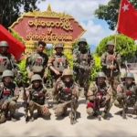 ဗန်းမောက်မြို့ကို သိမ်းပိုက်ခဲ့ကြသည့် တော်လှန်ရေးတပ်ဖွဲ့ဝင်တွေကို တွေ့ရစဉ်